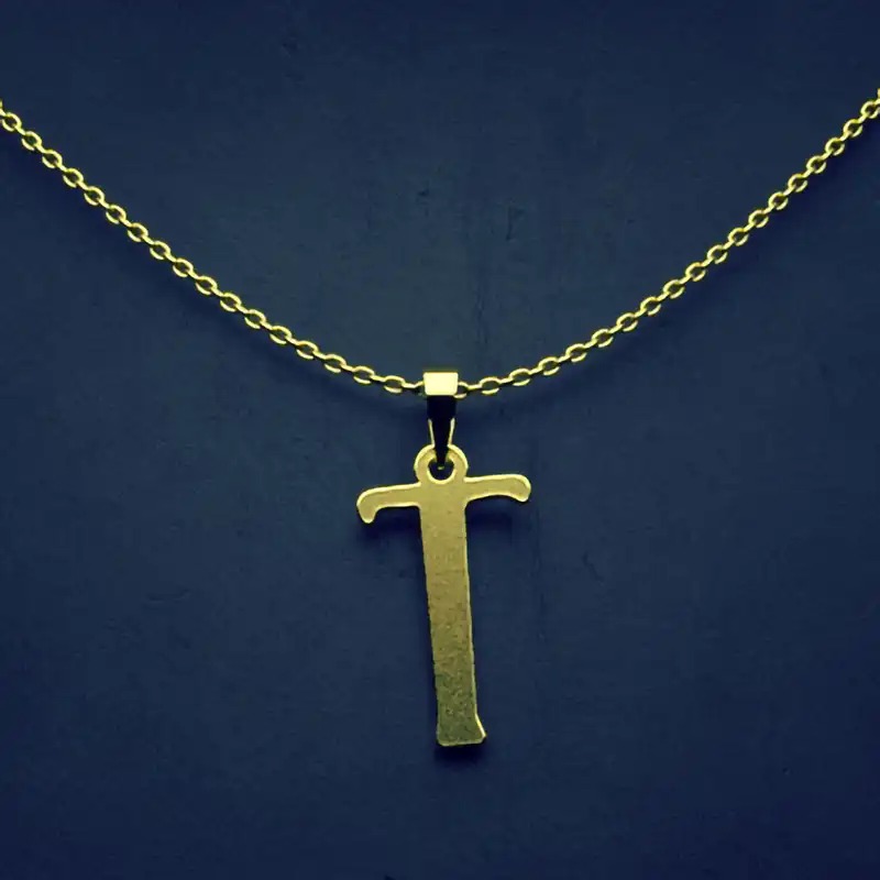 گردنبند طلا 18 عیار زنانه مدوپد مدل حرف U کد H3-1-1358