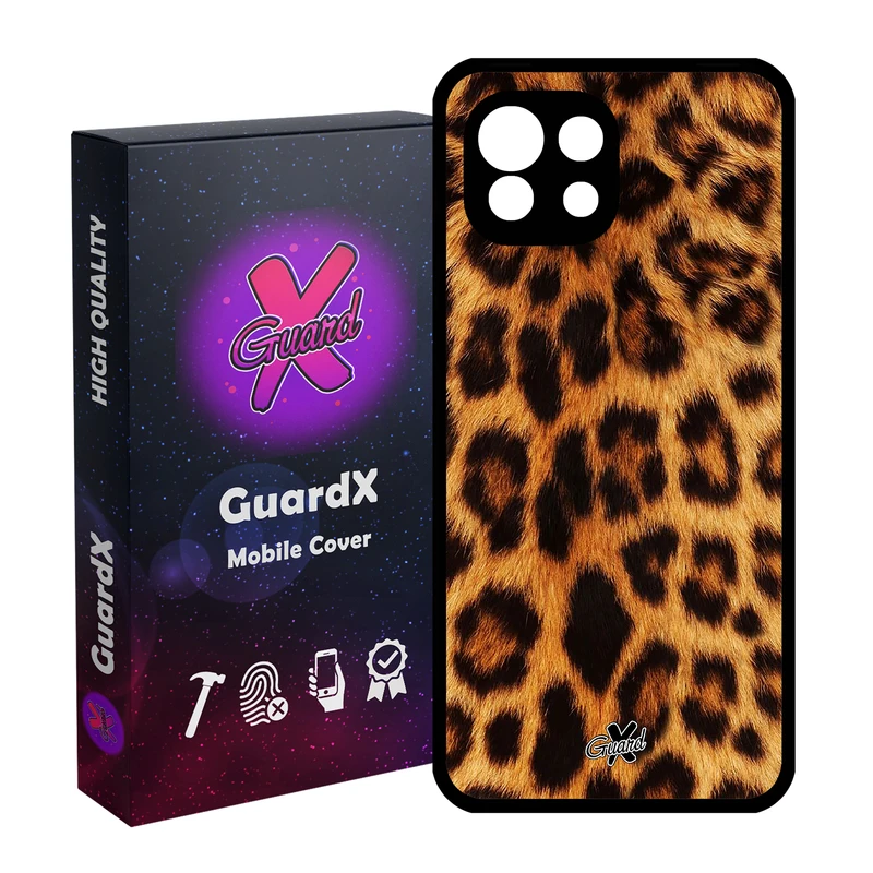 کاور گارد ایکس طرح Leopard مدل Glass10095 مناسب برای گوشی موبایل شیائومی Mi 11 Lite