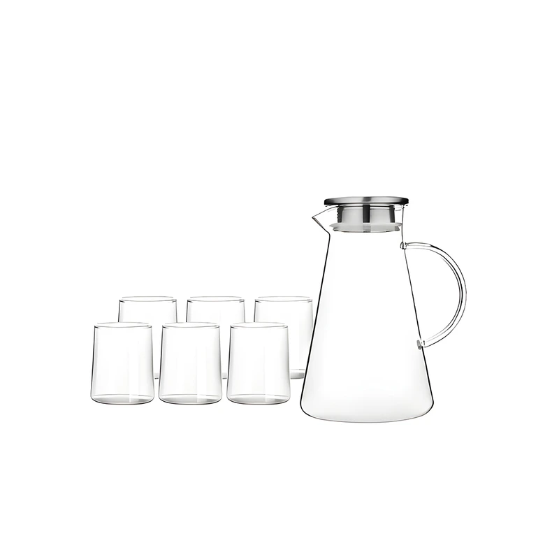 سرویس پارچ و لیوان 7 پارچه دلی مدل DLB09