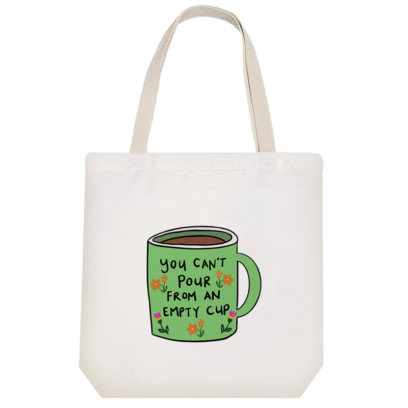 ساک خرید خندالو مدل ماگ سبز کد 8402