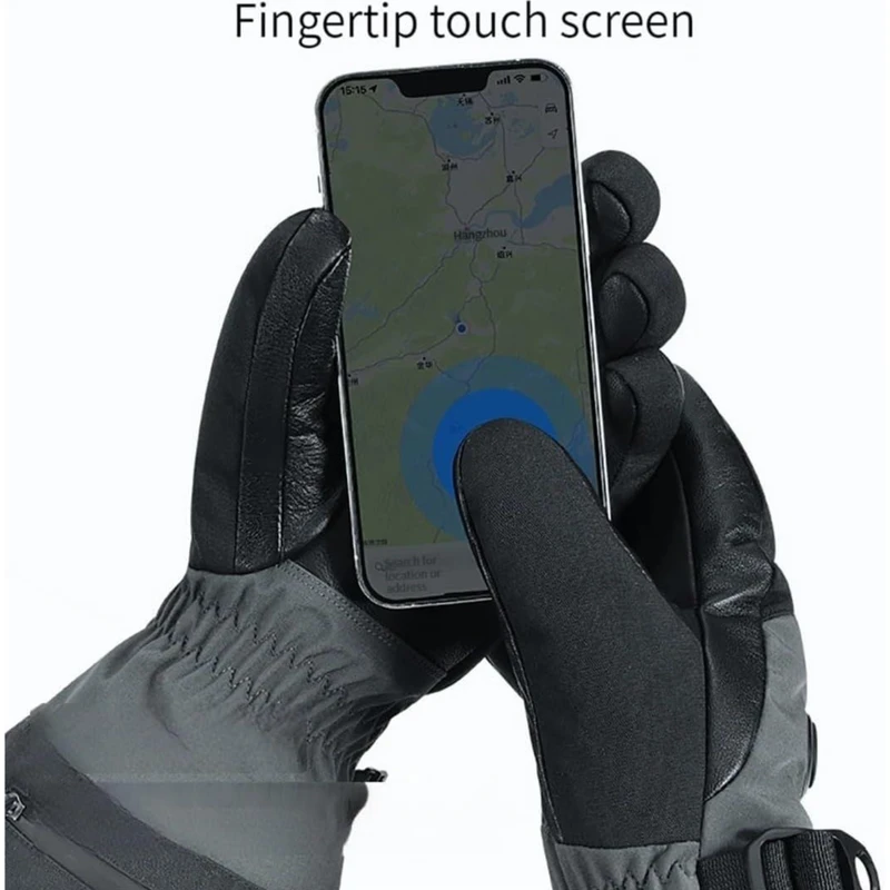 عکس شماره 7 : دستکش اسکی مدل گورتکس المنت دار sk38