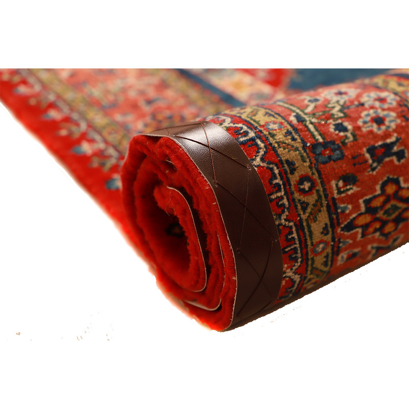 فرش دستباف دو متری طرح لچک ترنج خراسان کد 410601 فرش دستباف دو متری طرح لچک ترنج خراسان کد 410601
