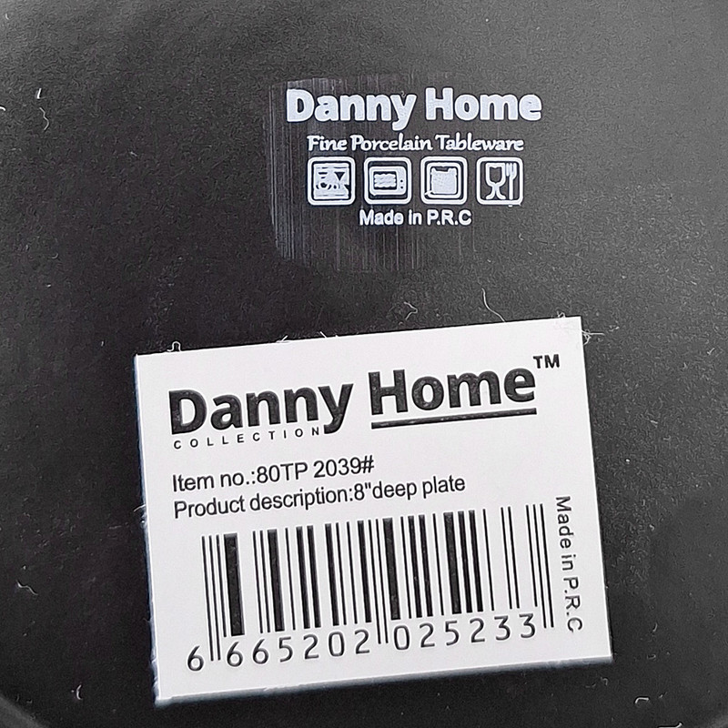 بشقاب خورش خوری دنی هوم مدل پوست ماری