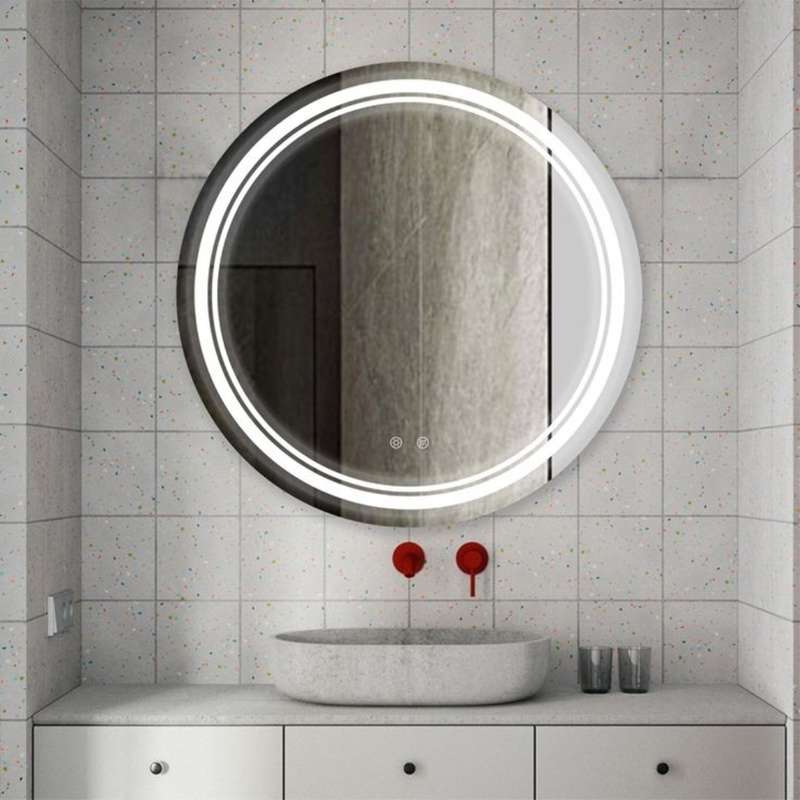 آینه سرویس بهداشتی مدل بک لایت لمسی کد 1010