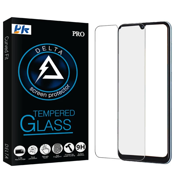 محافظ صفحه نمایش پی کی مدل Delta Glass مناسب برای گوشی موبایل سامسونگ Galaxy M10