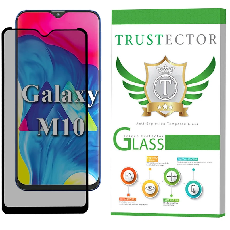 محافظ صفحه نمایش سرامیکی حریم شخصی تراستکتور مدل PRCTA مناسب برای گوشی موبایل سامسونگ Galaxy M10