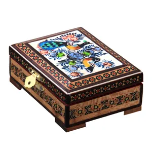 جعبه جواهرات خاتم کاری کد 3-70146
