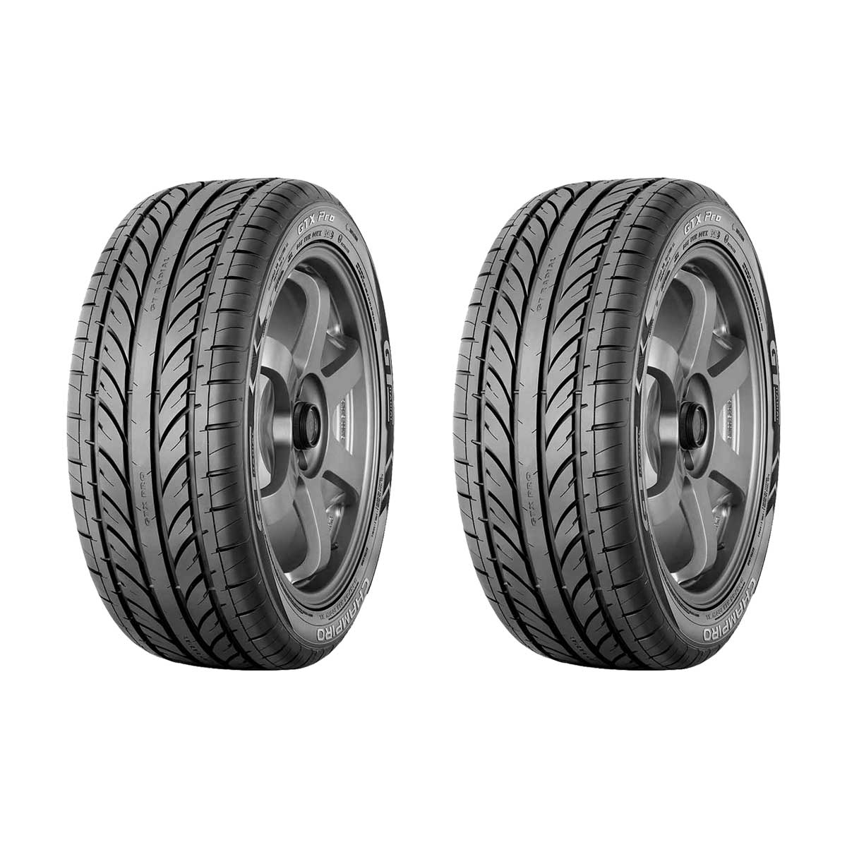 لاستیک خودرو جی تی رادیال مدل CHAMPIRO GTX PRO سایز 195/50R15 -دو حلقه