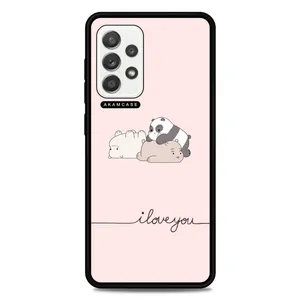AKAM AMCWSGA52-BARE BEAR12 Cover For Samsung Galaxy A52