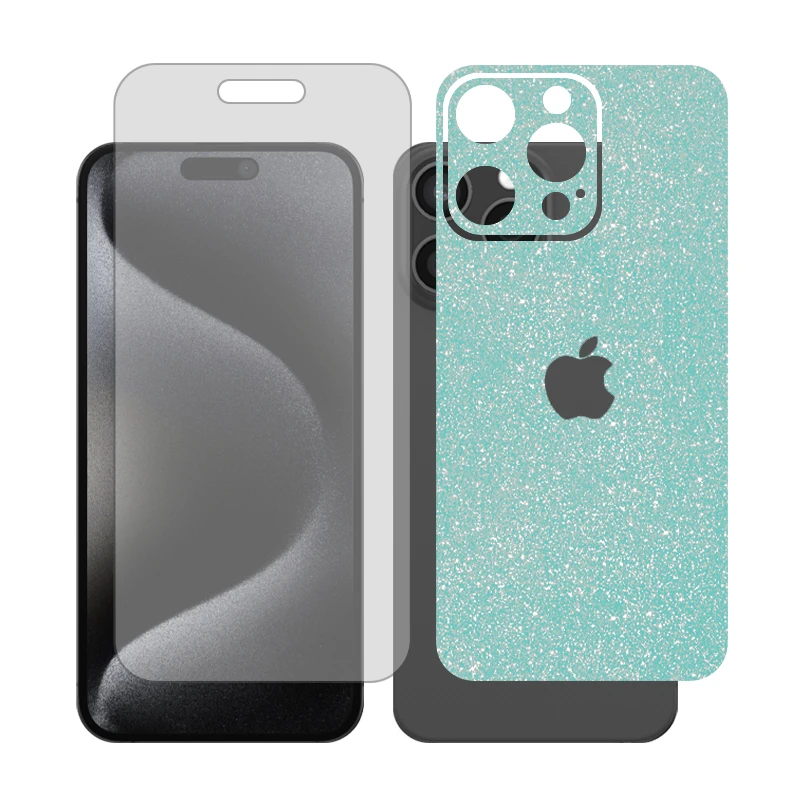 محافظ صفحه نمایش شفاف گلس مدل Together مناسب برای گوشی موبایل اپل iPhone 16 Pro Max به همراه برچسب پوششی پشت گوشی