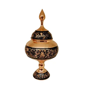 شکلات خوری مسی مدل تراش کد 30