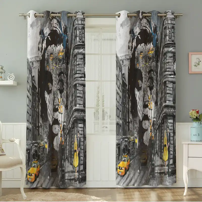 پرده نیروانا طرح چهره مدل مخمل کد 5153 سایز 140×280 سانتی متر