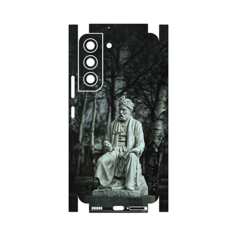 برچسب پوششی ماهوت مدل Ferdowsi-Logo-FullSkin مناسب برای گوشی موبایل سامسونگ Galaxy S22 5G