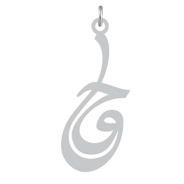 آویز گردنبند نقره کرابو طرح حوا مدل Kn2-1002