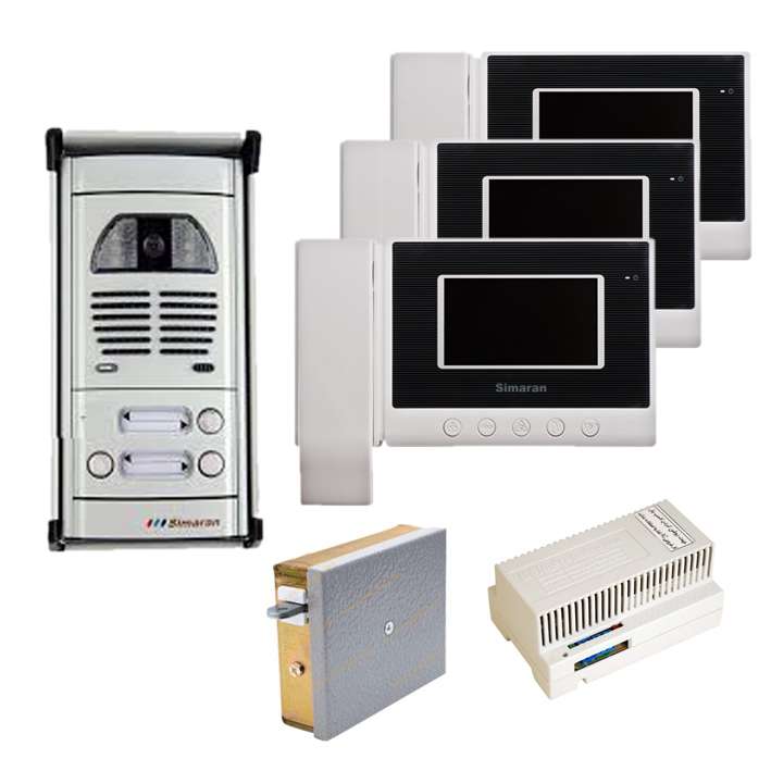 دربازکن تصویری سیماران مدل VFC3HS43 مجموعه 6 عددی دربازکن تصویری سیماران مدل VFC3HS43 مجموعه 6 عددی