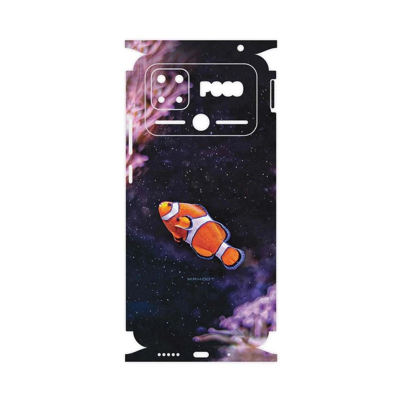 برچسب پوششی ماهوت مدل Clownfish-FullSkin مناسب برای گوشی موبایل شیائومی Poco C40