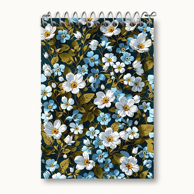 دفتر یادداشت 50 برگ خندالو طرح گل گلی کد N2166