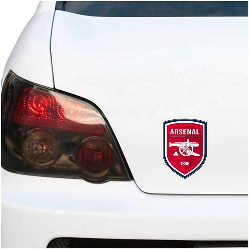 استیکر خودرو پویا مارکت طرح آرسنال کد 2813