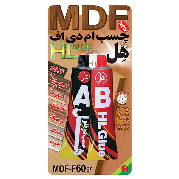 چسب دوقلو هل مدل MDF-60 وزن 60گرم