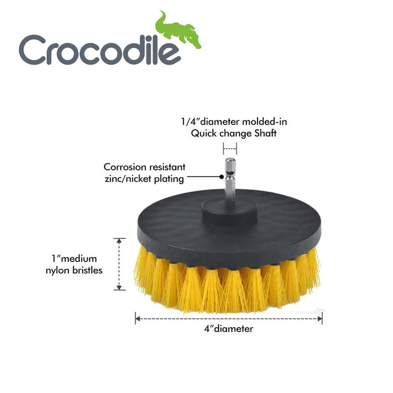 فرچه سر دریلی کروکودیل مدل A1 کد 01