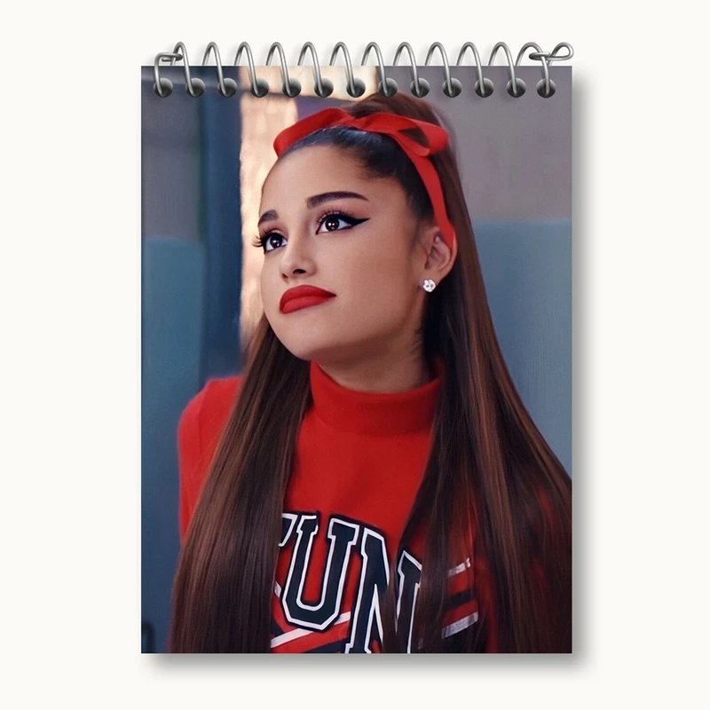 دفتر یادداشت 50 برگ خندالو مدل آریانا گرانده Ariana Grande کد 19078