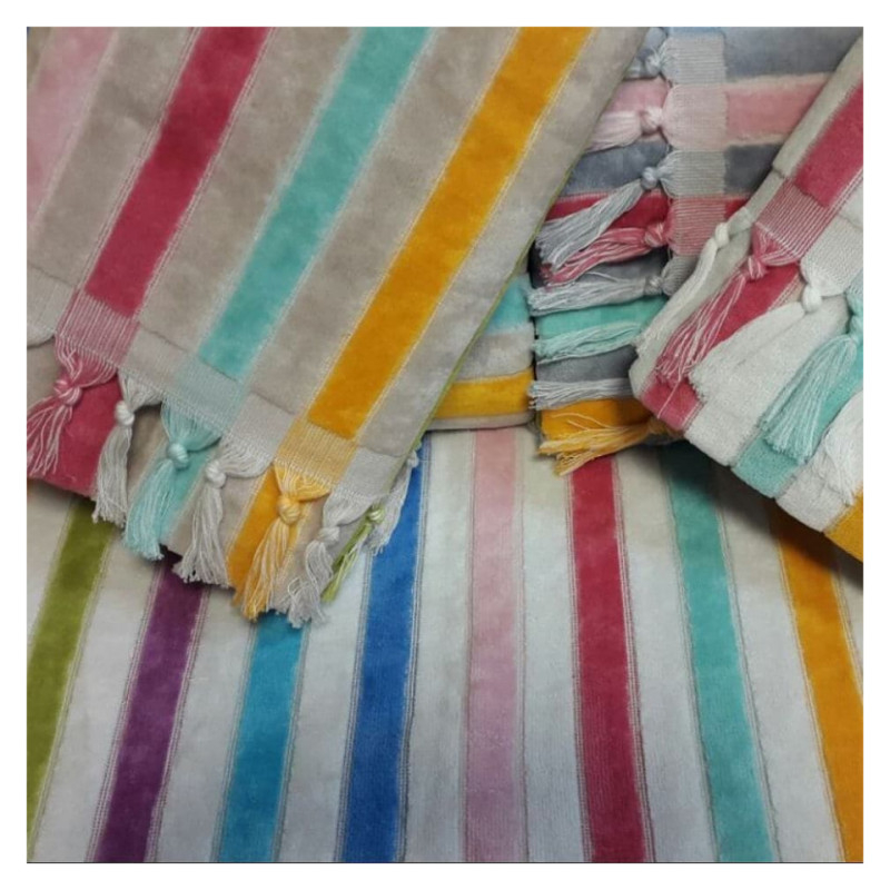 حوله استخری آذربافت مدل کارنا سایز 70x130 سانتی متر