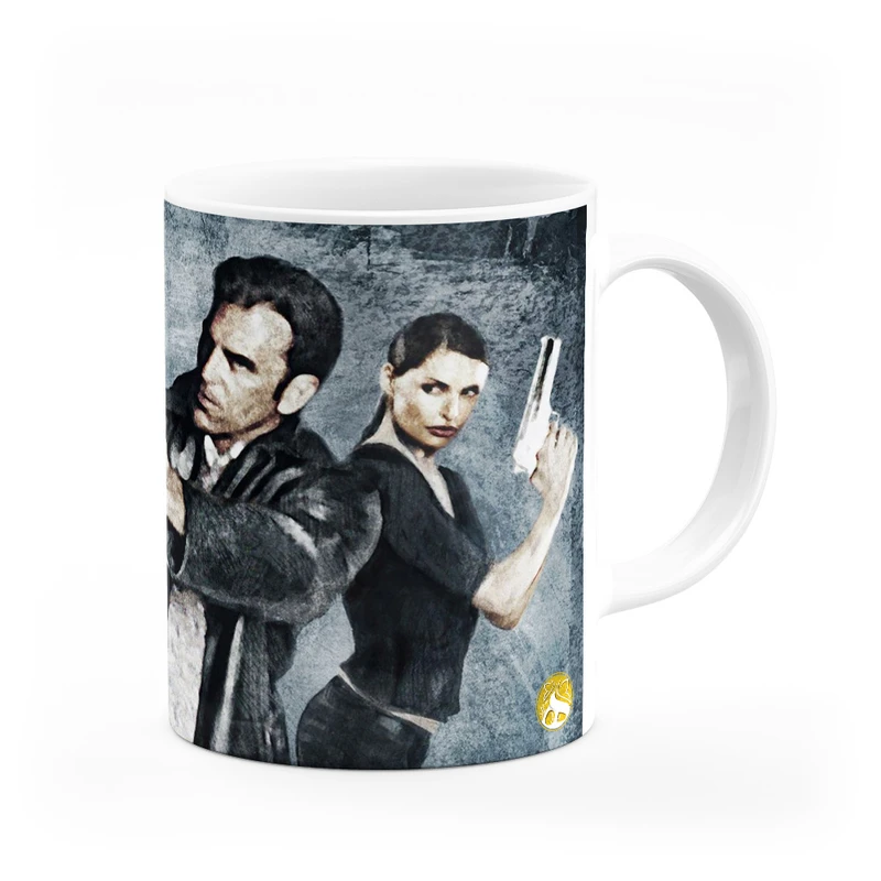 ماگ هومرو طرح مکس پین Max Payne مدل MG7715