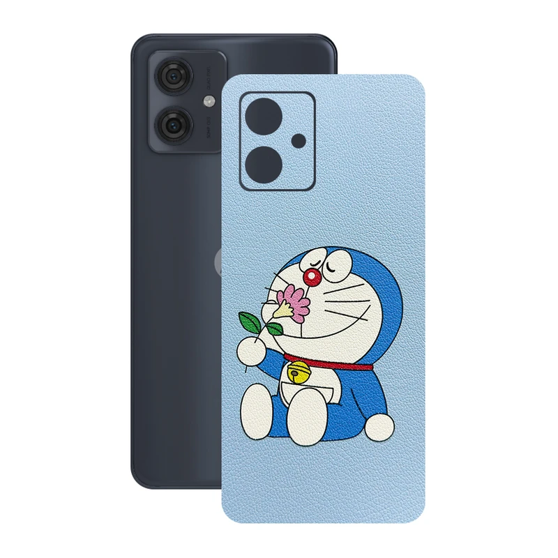 برچسب پوششی ریمکس مدل Leth طرح دورایمون مناسب برای گوشی موبایل موتورولا Moto G54