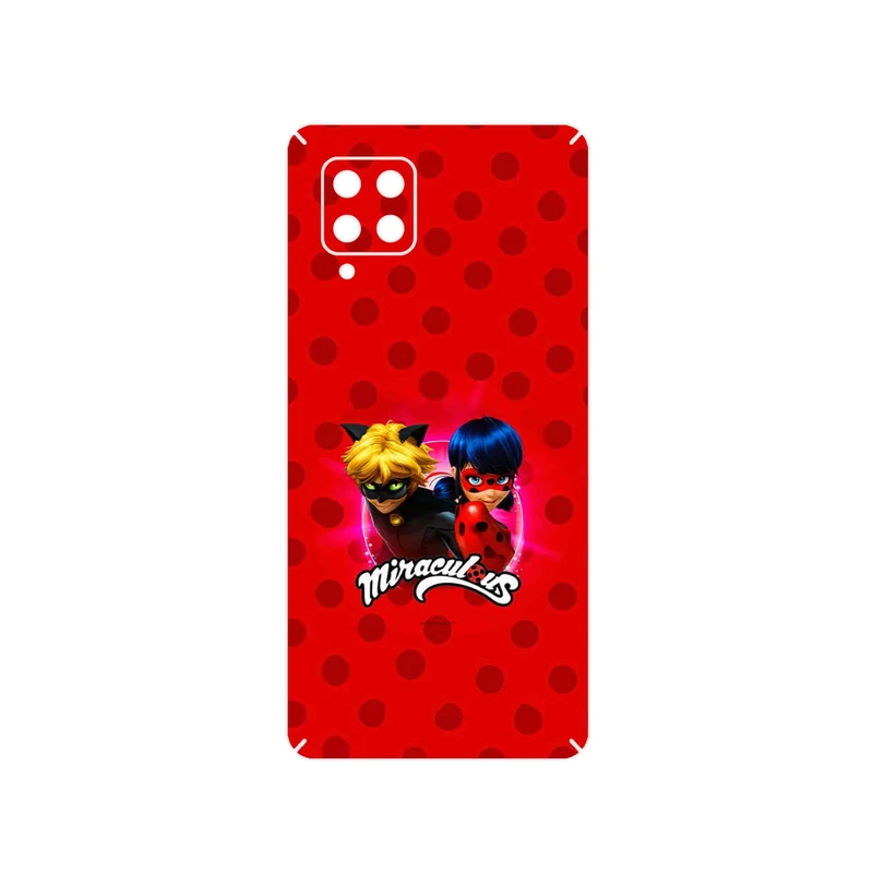برچسب پوششی ماهوت مدل Ladybug and Cat Noir مناسب برای گوشی موبایل سامسونگ Galaxy A42