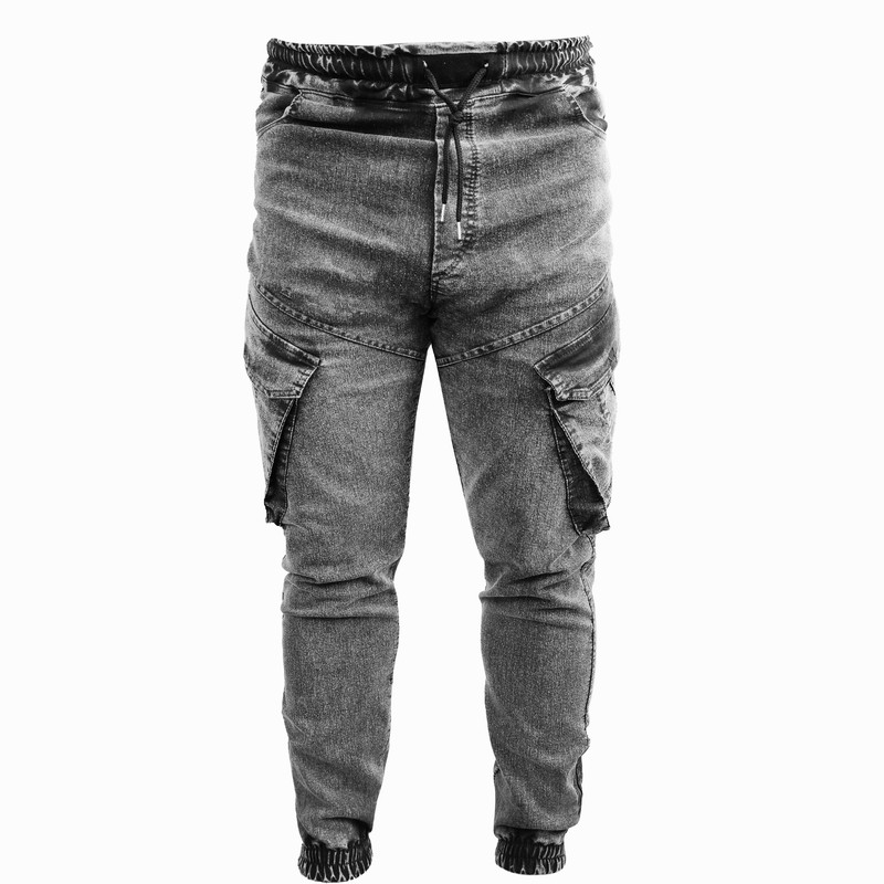 شلوار جین مردانه مدل دم پا زیپ کد AR513