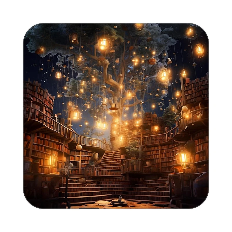 زیر لیوانی کاکتی طرح هری پاتر Harry Potter مدل mp42511