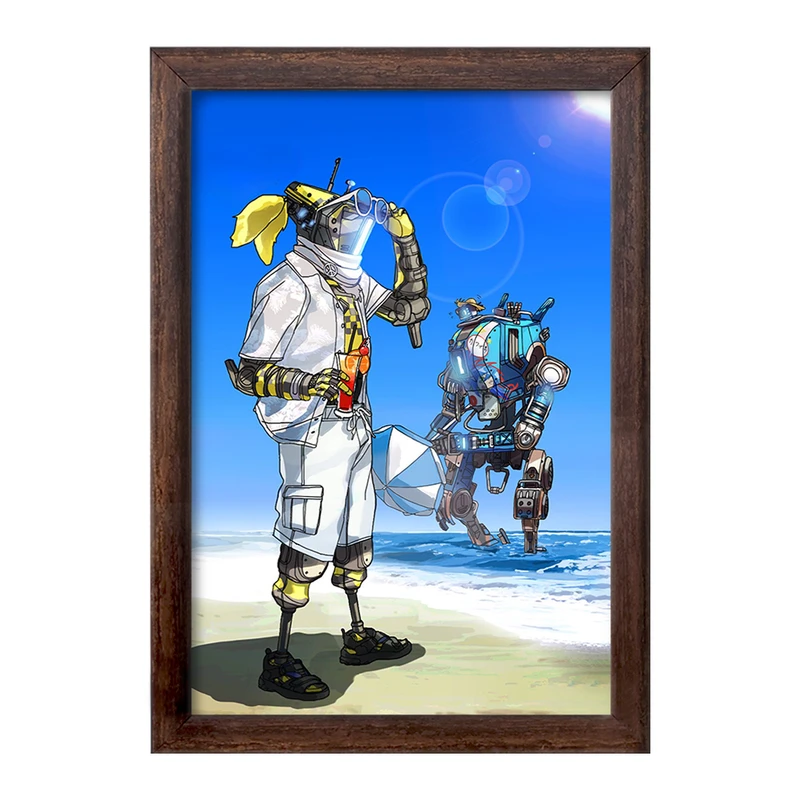 تابلو خندالو طرح بازی تایتان فال (Titanfall) کد 32623