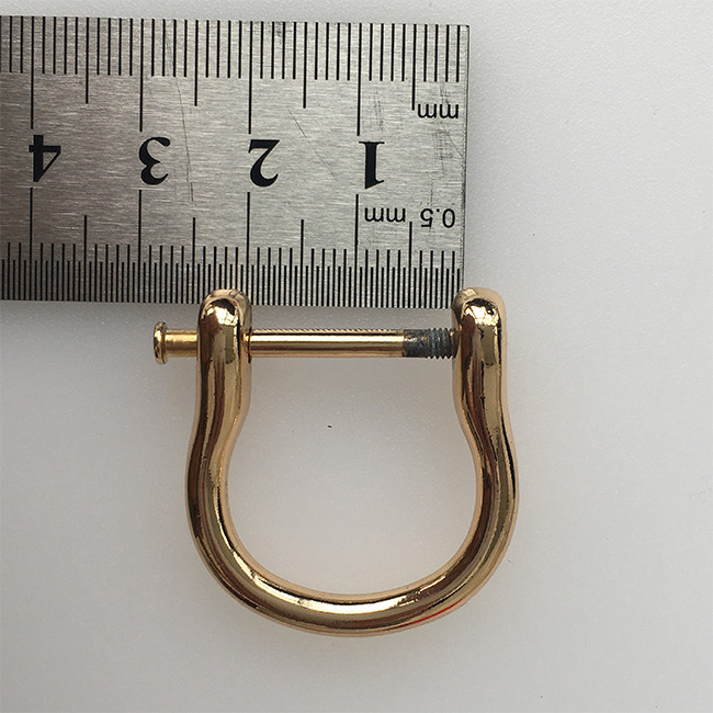 حلقه پیچی مدل اعلاء طرح نعلی کد Rnd_2Goldpin