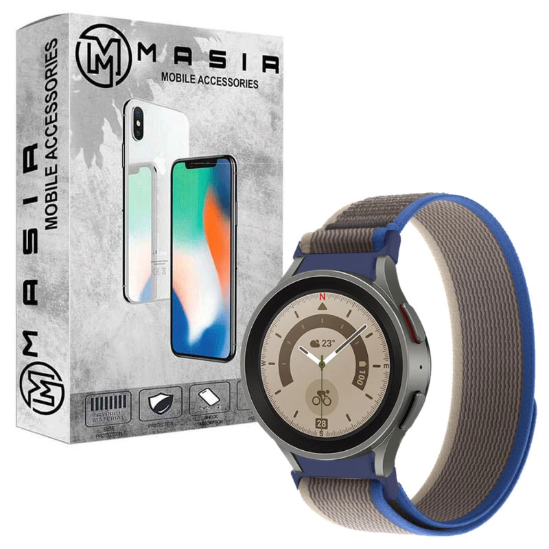 بند مسیر مدل Trail Loop Fit مناسب برای ساعت هوشمند سامسونگ Galaxy Watch 3 41mm / Watch 4 40mm / watch 4 44mm / watch 4 Classic 42mm / Watch 4 Classic 46mm
