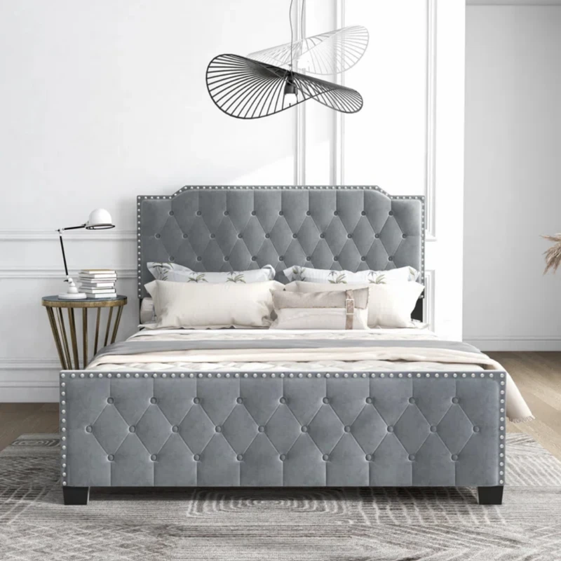 تخت خواب کد M.P 5613 دو نفره سایز 160×200 سانتی متر