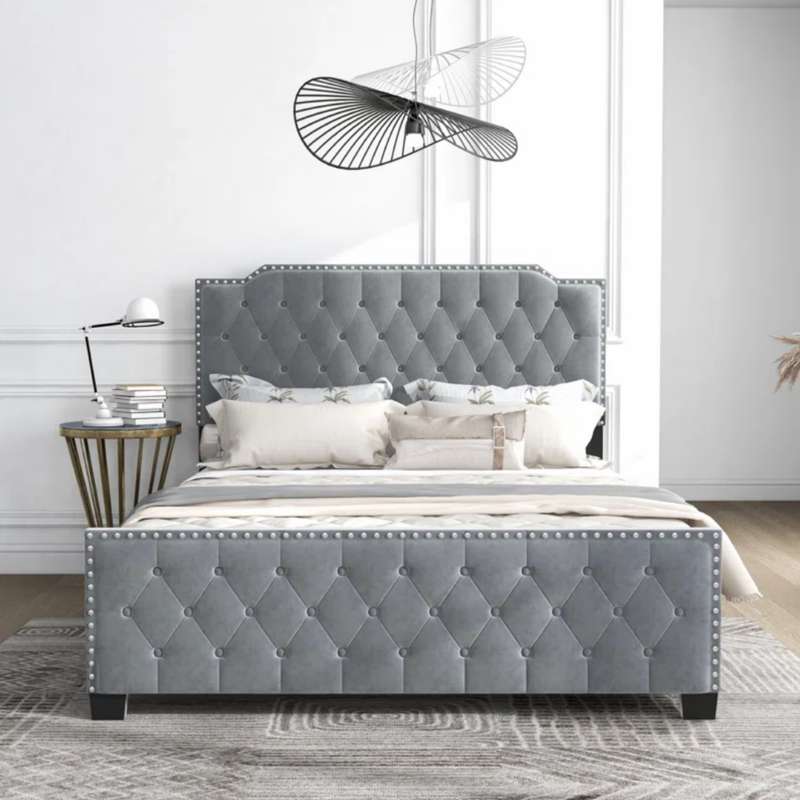 تخت خواب کد M.P 5615 دو نفره سایز 120×200 سانتی متر
