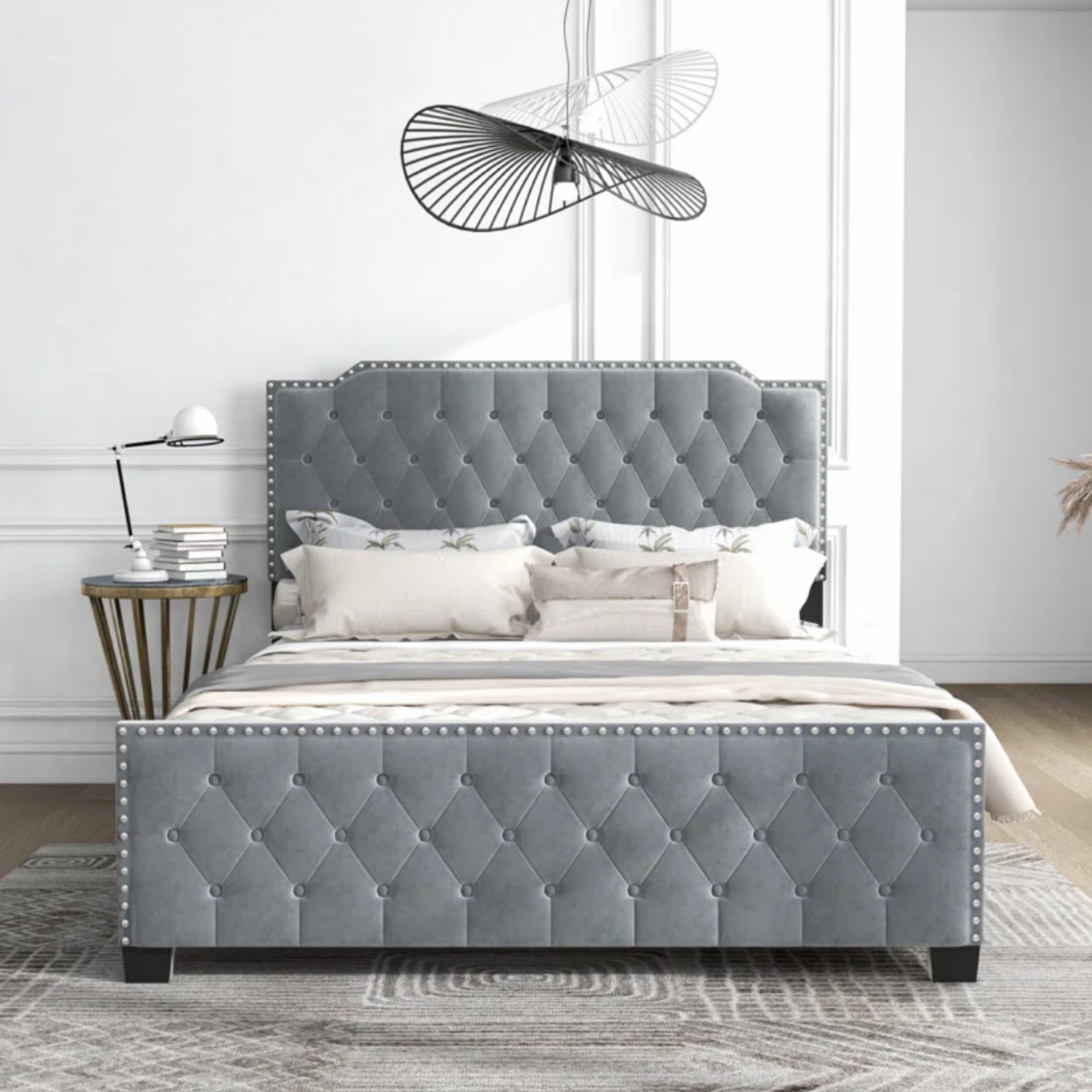 تخت خواب کد M.P 5615 دو نفره سایز 120×200 سانتی متر