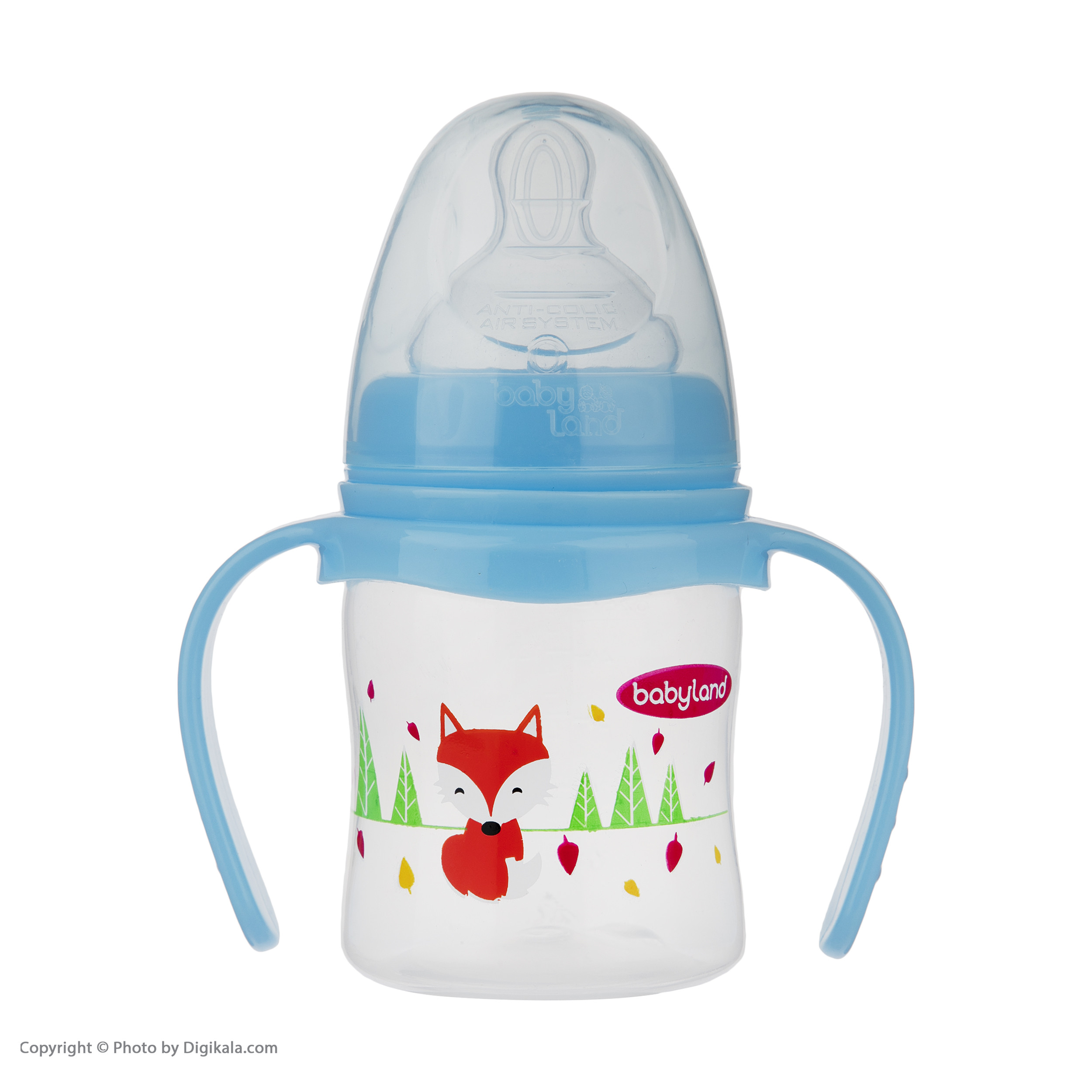 شیشه شیر بیبی لند مدل 408 گنجایش 150 میلی لیتر