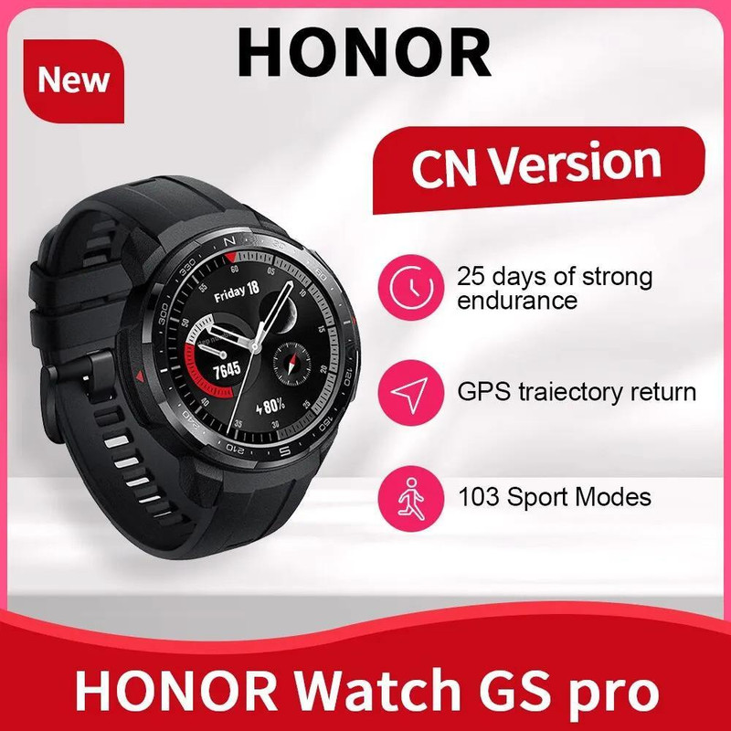 ساعت هوشمند آنر مدل GS Pro