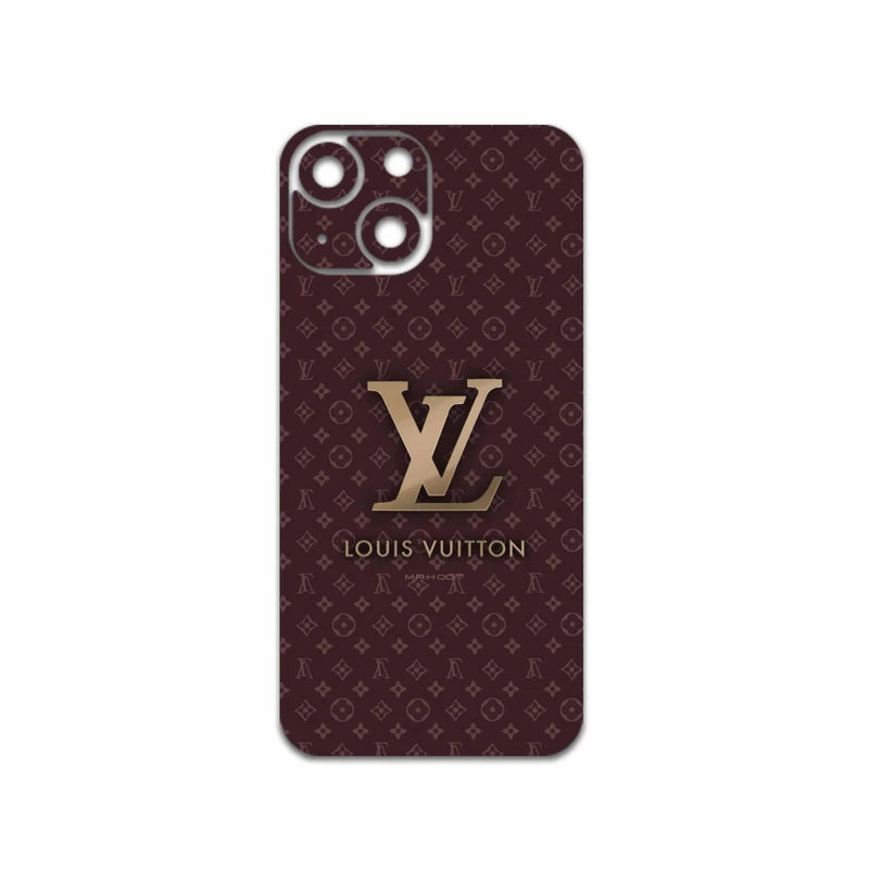 برچسب پوششی ماهوت مدل LOUIS-VUITTON-Logo مناسب برای گوشی موبایل اپل iPhone 13 Mini