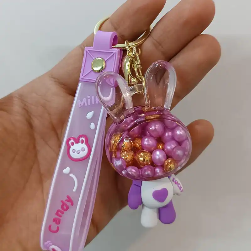 جاکلیدی مدل آکواریومی طرح خرگوش لاکی