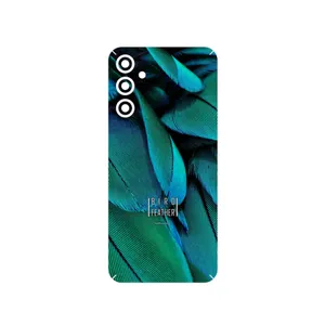 MAHOOT Green Feather Cover Sticker for Samsung Galaxy M34 5G
