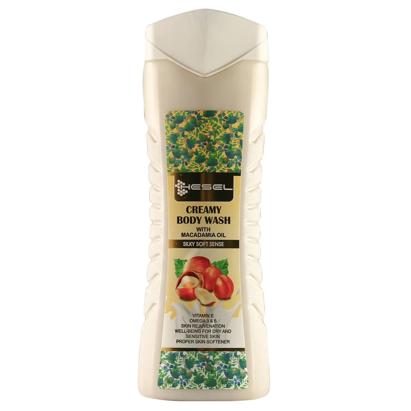 شامپو بدن هسل مدل Macadamia Oil حجم 365 میلی لیتر