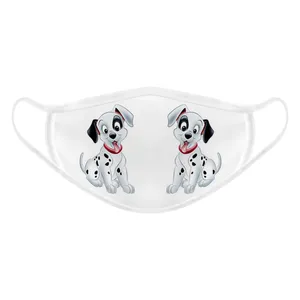 ماسک تزیینی صورت بچگانه طرح سگ خالخالی کد 617015