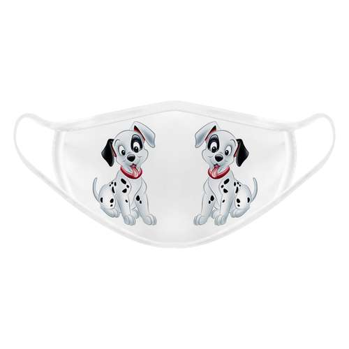ماسک تزیینی صورت بچگانه طرح سگ خالخالی کد 617015