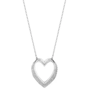 گردنبند نقره زنانه مدل گردنبند نقره زنانه قیراط طرح قلب کد GH4216