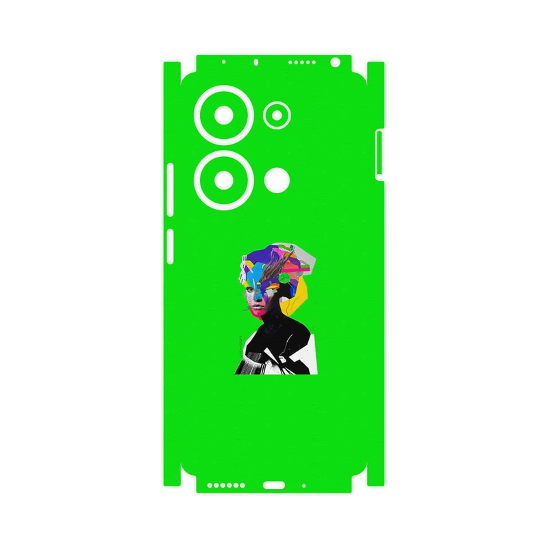 برچسب پوششی ماهوت مدل Collage of Women Portrait 3-FullSkin مناسب برای گوشی موبایل شیائومی Redmi Note 13 Pro 4G