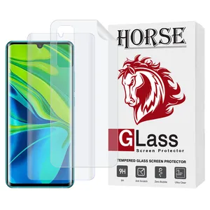 محافظ صفحه نمایش یووی هورس مدل UVNANOMTBH مناسب برای گوشی موبایل شیائومی Mi Note 10 Lite به همراه محافظ پشت گوشی