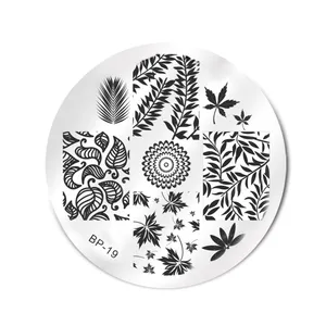 شابلون طراحی ناخن برن پرتی مدل BP 19