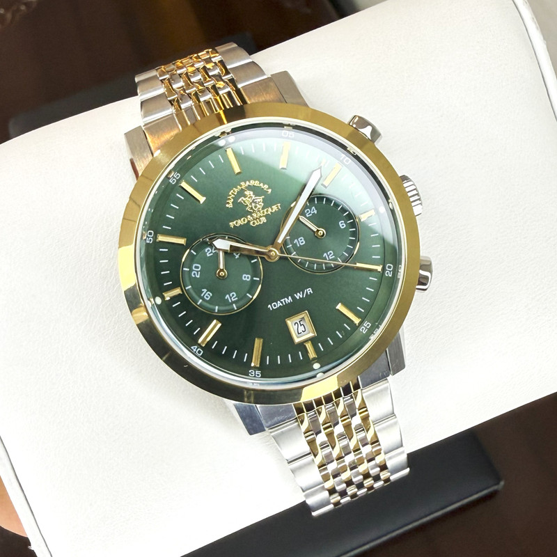 ساعت مچی عقربهای مردانه کوارتز سانتا باربارا پولو راکت کلاب مدل SB.1.10585-4